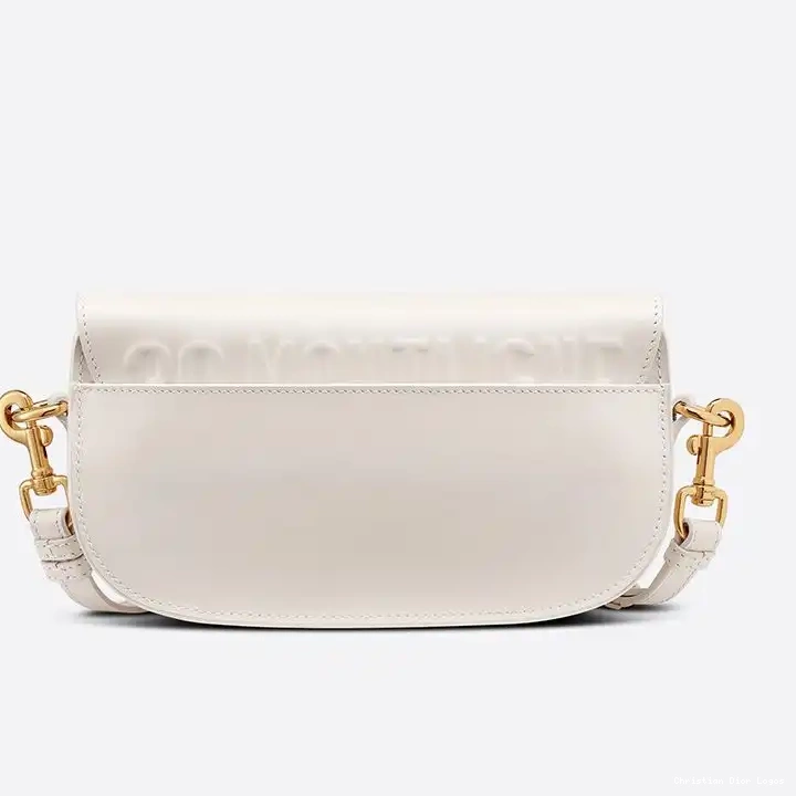 Cheap Calfskin Box Dior Bobby East-West Bag White 0703 Luxury